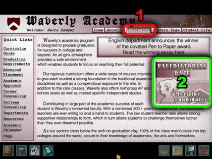 Nancy Drew: Warnings at Waverly Academy