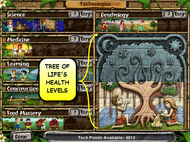 Virtual Villagers: The Tree of Life