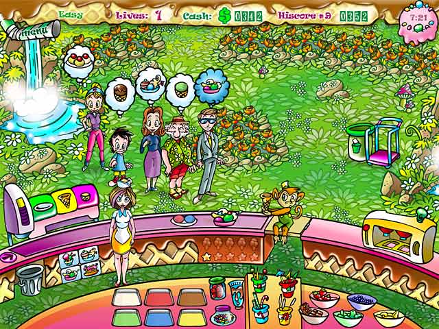 Anna`s Ice Cream — game screenshot