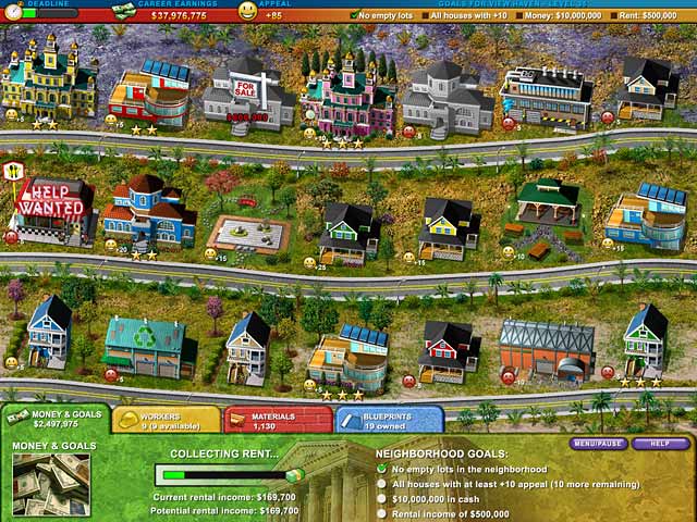 Build-a-lot 2: Town of the Year — game screenshot