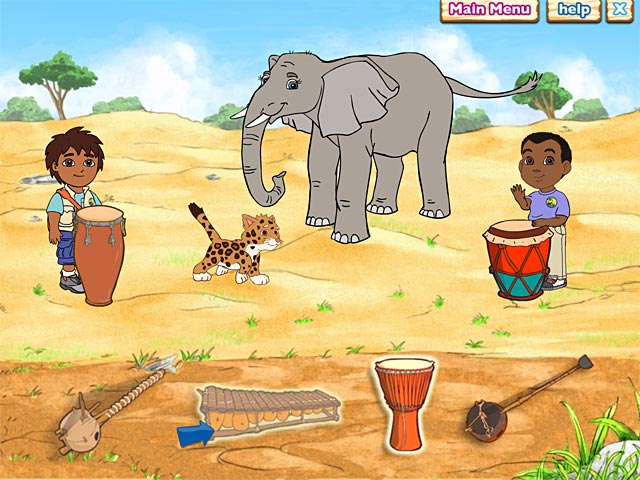 diegos safari adventure — game screenshot