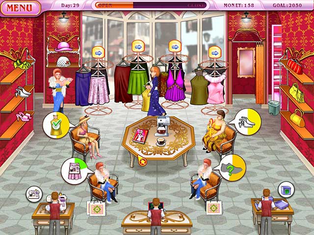 green emerald velvet dress Fashion Show Dress Up Game for Kids Free - Girls Spa, Makeover & Makeup  Games main image 1