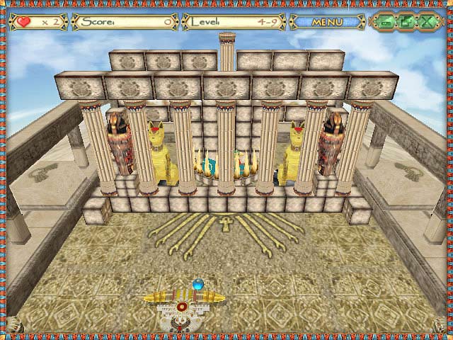 egyptian ball — game screenshot