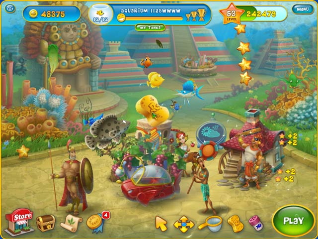 Fishdom - Depths Of Time - Édition Collector PC – Compatible Windows XP à 10 – Jeu De Réflexion