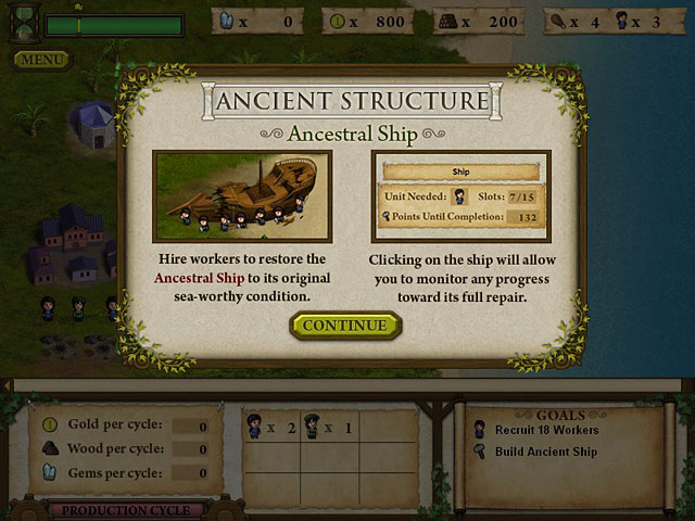 Forgotten Lands: First Colony ™ — game screenshot