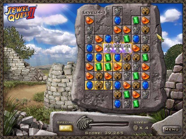 Jewel Quest II — game screenshot