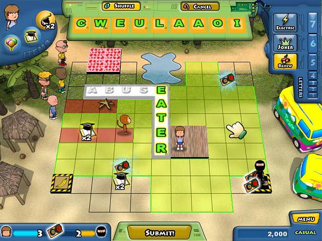 Lex Venture: A Crossword Caper — game screenshot