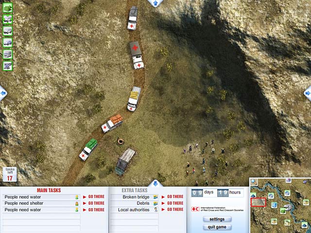 Red Cross - Emergency Response Unit — game screenshot