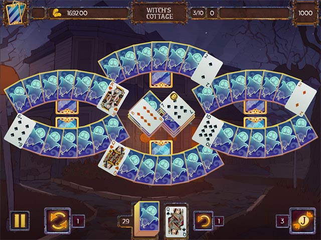 Halloween-Solitaire 2 Pour PC – Version Windows VISTA/7/8/10 – Jeu De Cartes