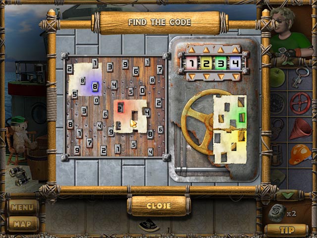 The Treasures of Mystery Island — game screenshot