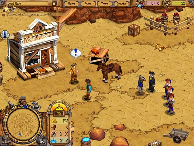 westward ii heroes of the frontier — game screenshot