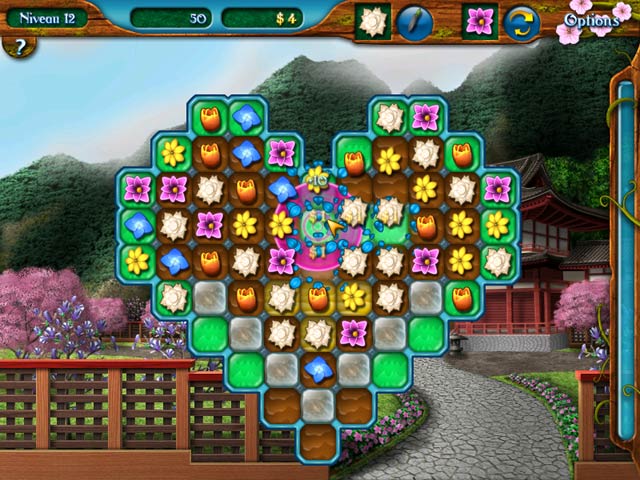 Jeu PC Mon Paradis Des Fleurs - Match-3 Pour Windows XP à 10 - Neuf Sous Blister